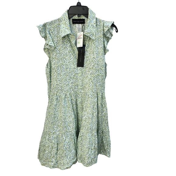 Know. One. Cares Green Floral Dress - Size Medium - Picture 1 of 6